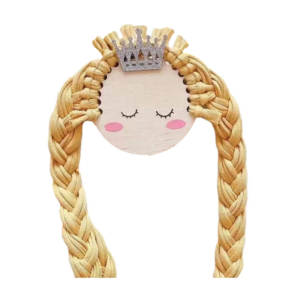 

Плетеная вешалка для хранения головных уборов домашний декор с бантом демонстрационный органайзер для девочек заколки для волос держатель аксессуары