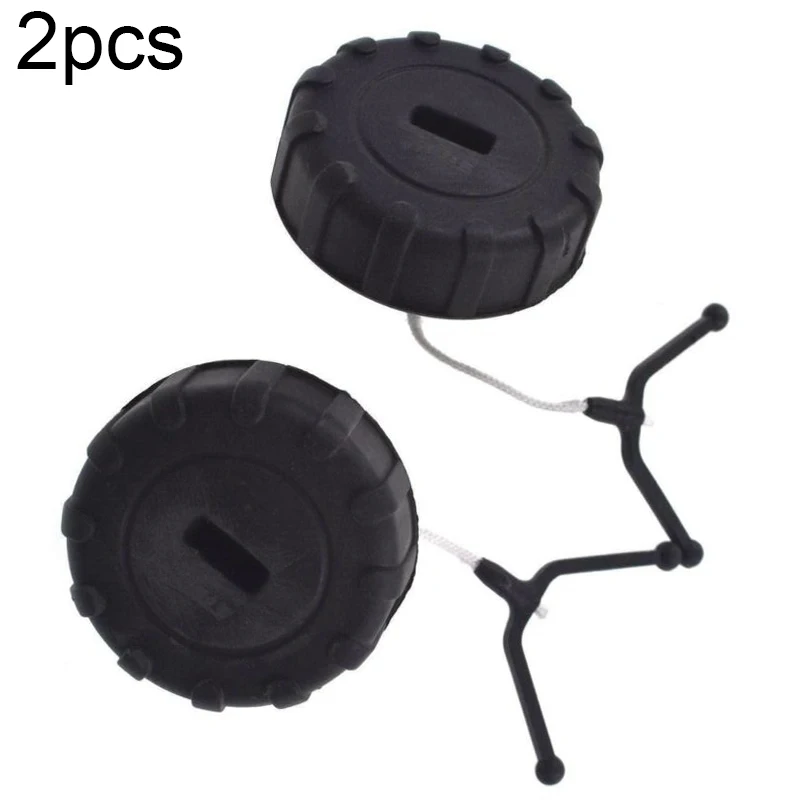 

2pcs Fuel Oil Lids Fuel Covers Tank Cover Cap Set For STIHL MS170 MS180 Replacement Parts Garden Tools Power Equipment