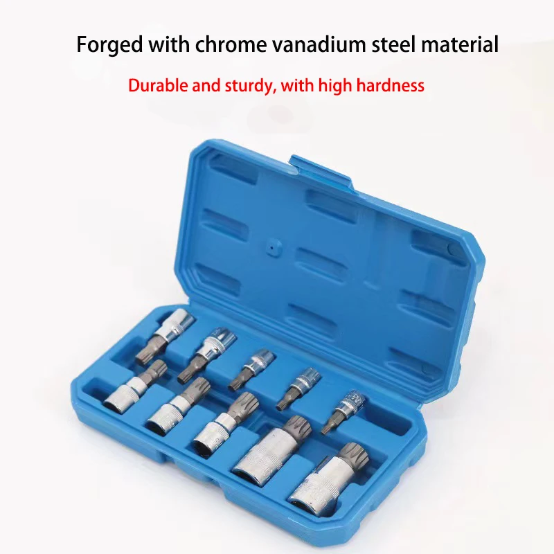 Профессиональный набор тройных квадратных сращивающихся наконечников 10 шт. 12