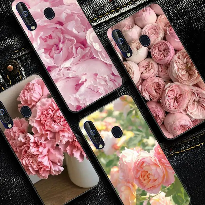 

Elegant Peony Flower Phone Case For Samsung A 10 11 12 13 20 21 22 30 31 32 40 51 52 53 70 71 72 73 91 13 shell