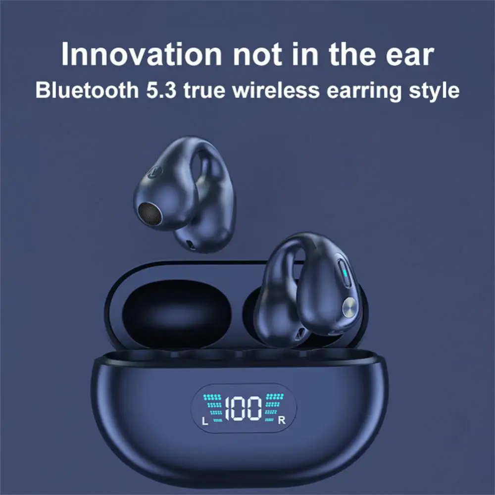 

Non Inductive Delay Digital Display Tws Wireless Headphones Hifi Sound Quality Sport Earbuds Extra Long Endurance Foldable New