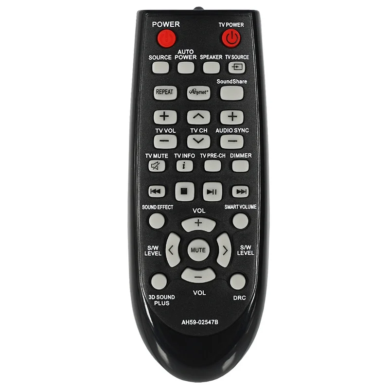 AH59-02547B Soundbar Remote Control Replacement fit for Samsung Sound Bar AH68-02644D-00 HW-F450 HW-F450ZA HW-FM45 HW-FM45C PS-W