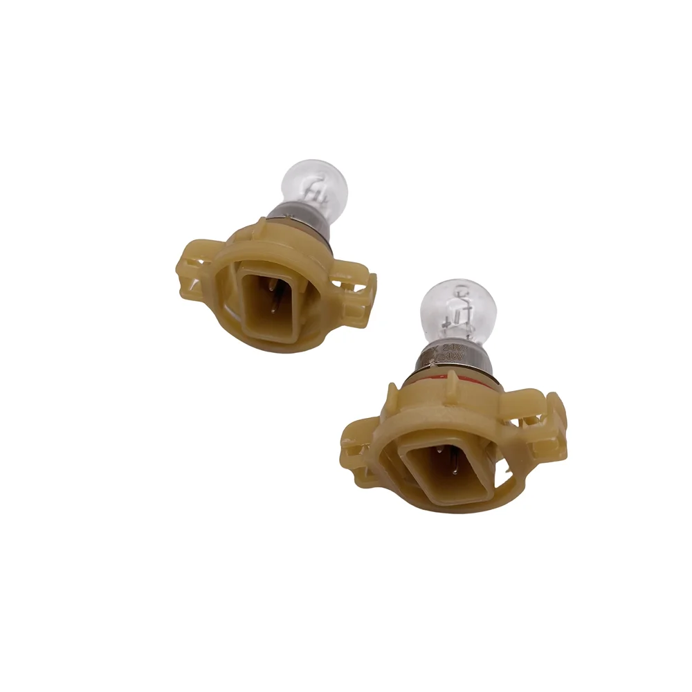 PSX24W 2 шт. PG20-7 2504 галогенная лампа дневные ходовые огни кварцевое стекло для Jeep Grand