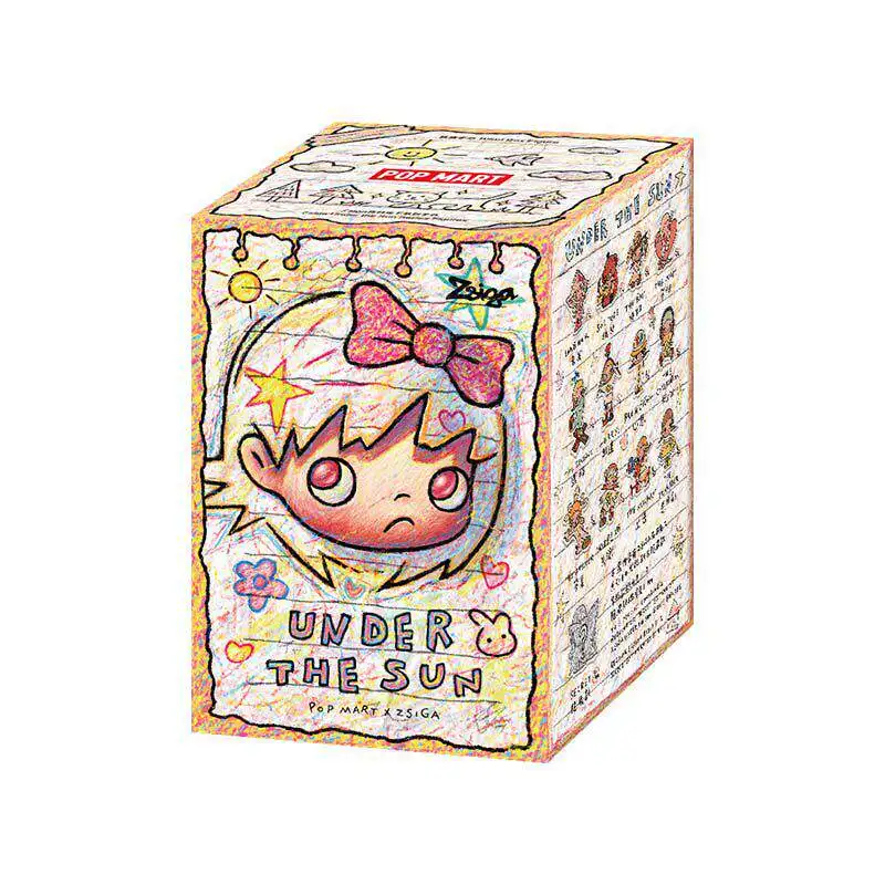 Коллекционная фигурка Pop Mart Zsiga Walk Under The Sun Series Blind Mystery Box, настольное украшение, подарок для взрослых коллекционеров (art.: 3920dafa83597) - 3920dafa83597