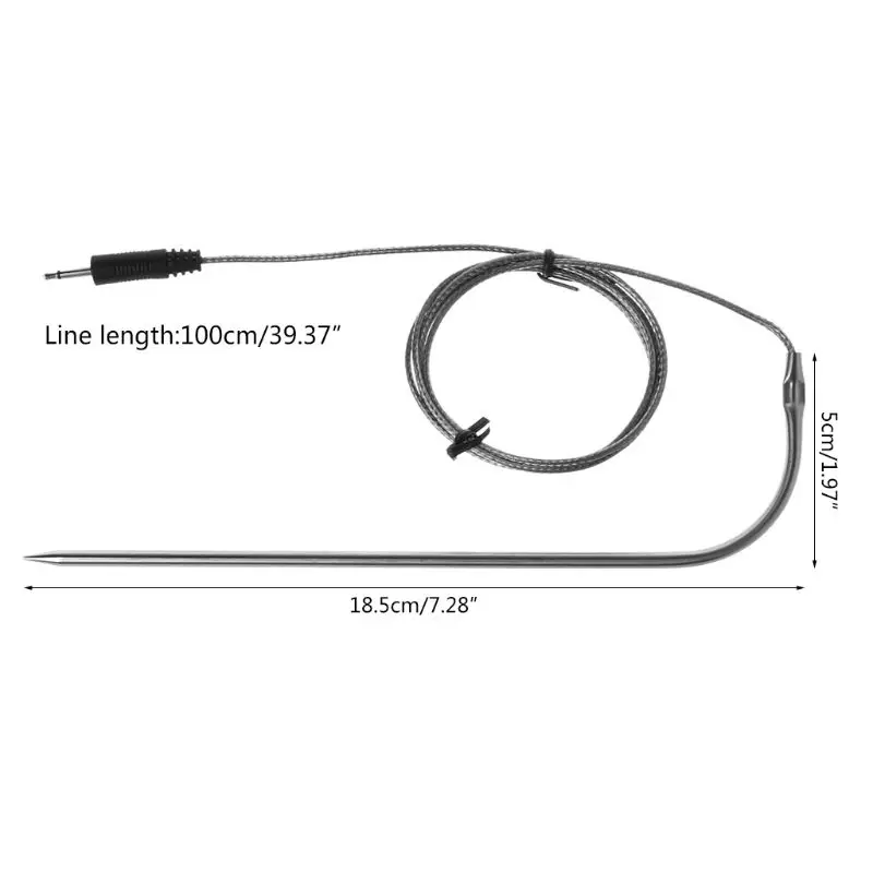 Сменный Гибридный термометр из нержавеющей стали водонепроницаемый для