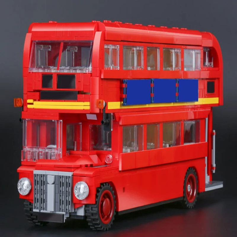 

IN STOCK London Bus Model 1686PCS Building Blocks Bricks Toys For Children Christmas Birthday Gift 10258 21045 1266 CAR