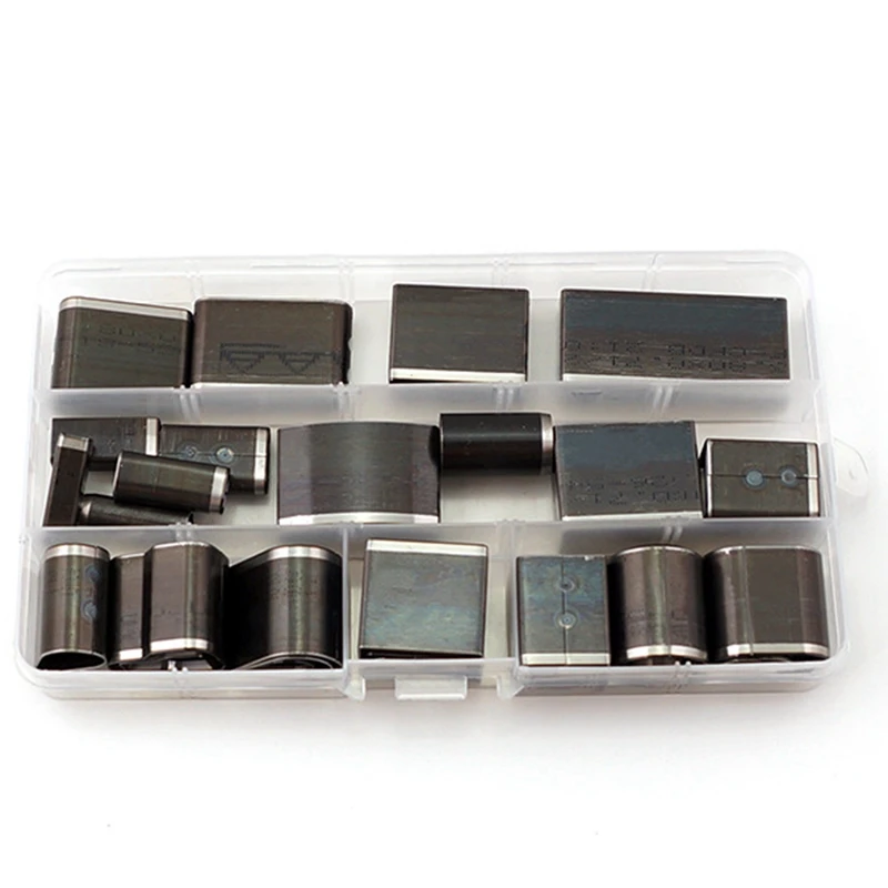 

39PCS DIY Short Head Pattern Punching Kit, Mobile Phone Leather Case, Leather Punching Kit