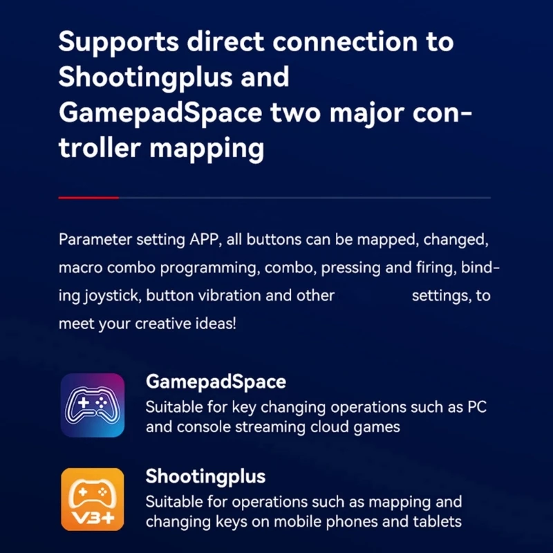 Игровая ручка D8Pro растягивающийся Bluetooth-совместимый беспроводной игровой