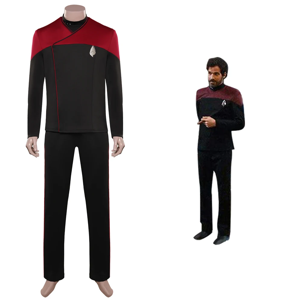 

Star Picard Santiago Cabrera Cosplay Costume Outfits Halloween Carnival Suit