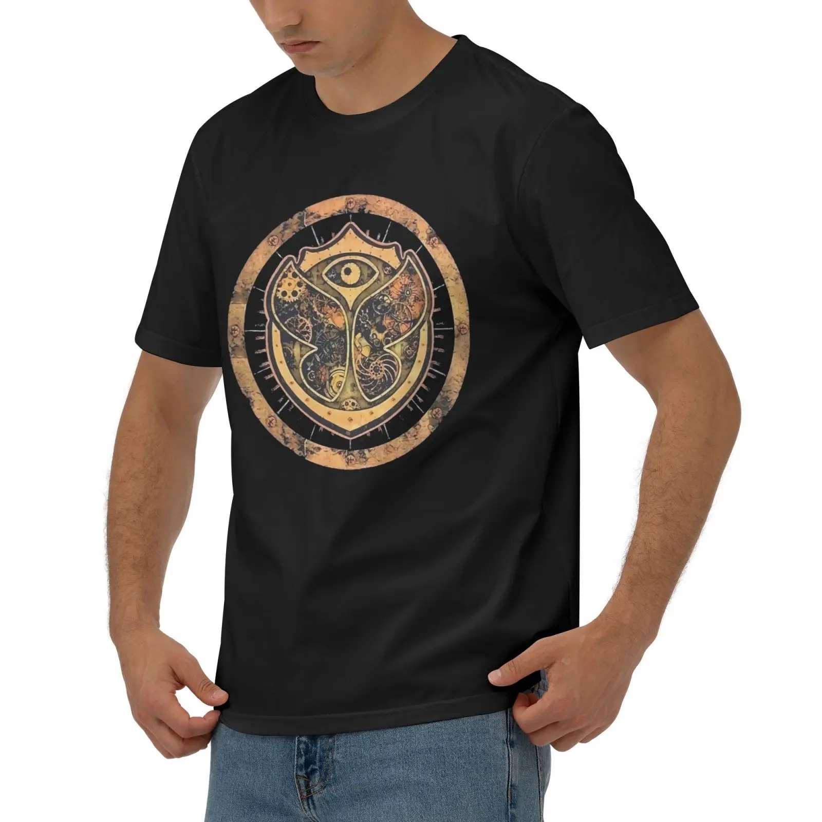 Tomorrowland Trance фестиваль A35 мужская одежда рубашка собственный дизайн простая для