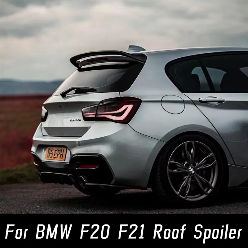 Для 2012-2019 BMW 1 Series F20 F21 114i 116i 120i 125i 135i 140i Carbon Fibe Задняя Крышка багажника автомобильный спойлер