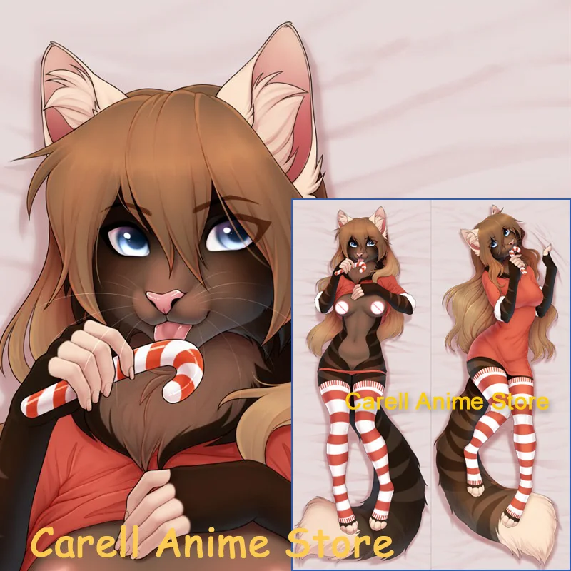 

Двусторонняя наволочка для подушки Dakimakura Аниме Киара, домашняя пушистая наволочка с принтом в натуральную величину