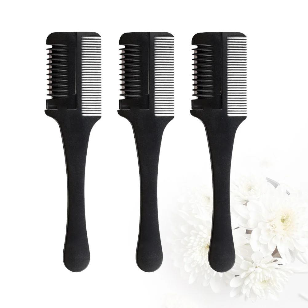 

3pcs Reusable Lightweight Practical Convenient Hair Comb Salon Barber