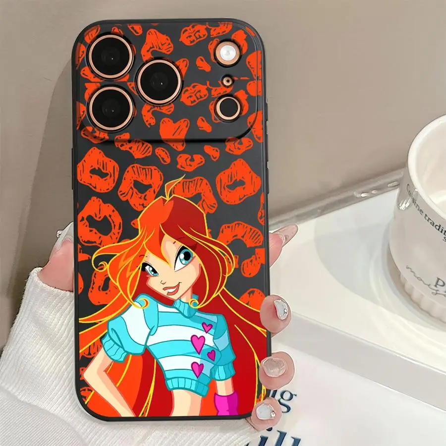 Фото Чехол HOT Girl W-Winx Clubs для Apple iPhone 17 Pro Max, Air 7, 8, 15 Plus, 13 Mini, 14, 17e, 16e, 11, X, XS, XR, 12, 16 №2