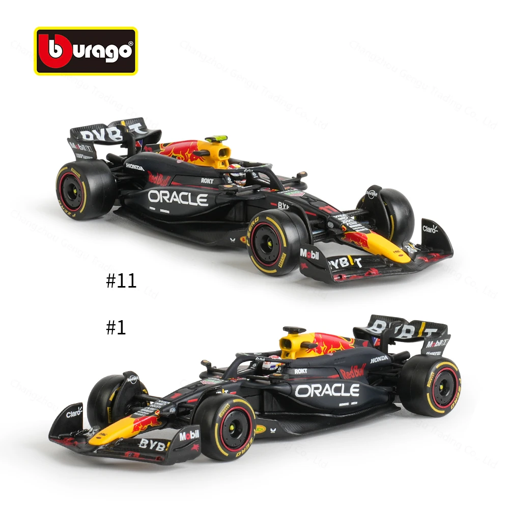 Bburago 1:43 2024 RedBull RB20 # 1 F1 Formula Car литые автомобили Коллекционная модель гоночные