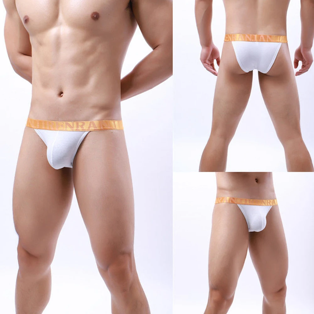 

Jockstrap Men Lingerie Fashion Low Rise Male Underpant Homme Cueca Tanga Sexy Man Brief Thongs Pouch Gay Erotic Panties