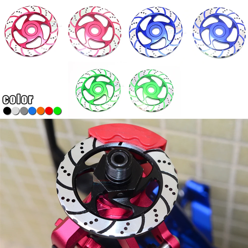 

GPM LOSI 1/6 Super Baja Rey 2.0 Desert Truck LOS05021 LOS05013 Metal front/rear Universal Disc brake Rotor Caliper Set LOS252109