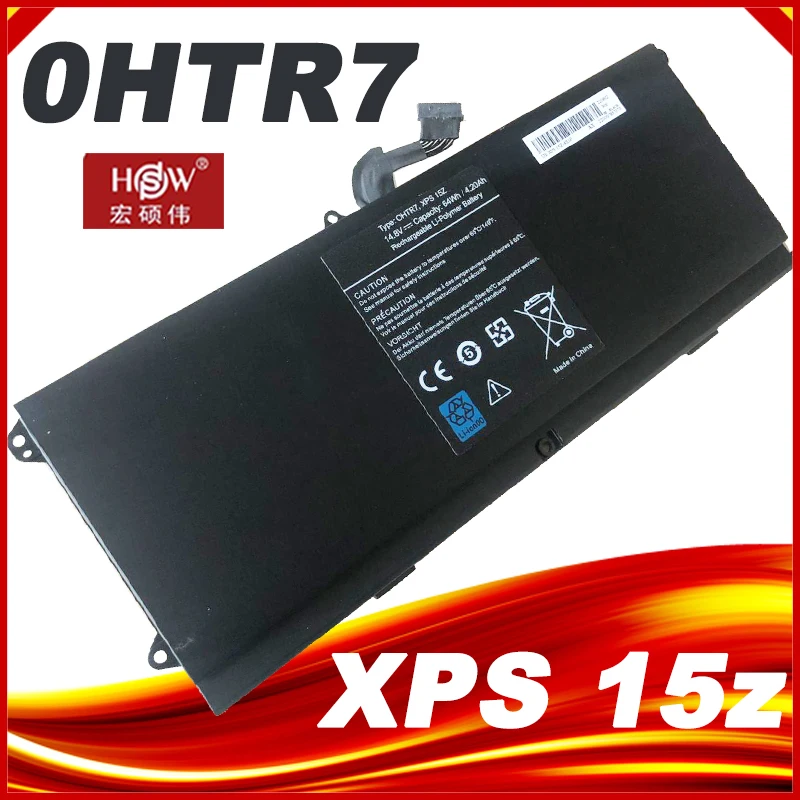 Аккумулятор для ноутбука Dell XPS 15z L511Z L511X 15Z-L511X 15Z-L511X 15Z-L511Z OHTR7 NMV5C 75WY2 0NMV5C 075WY2, 14,8 в