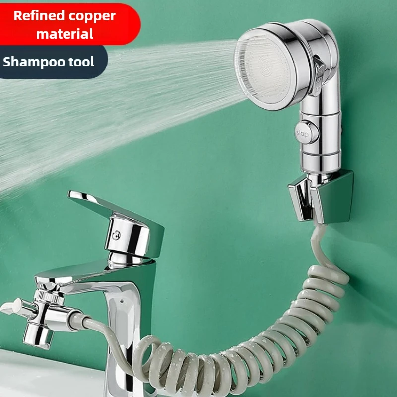 Адаптер для смесителя с внешней насадкой душа набор переключателей воды ванной и