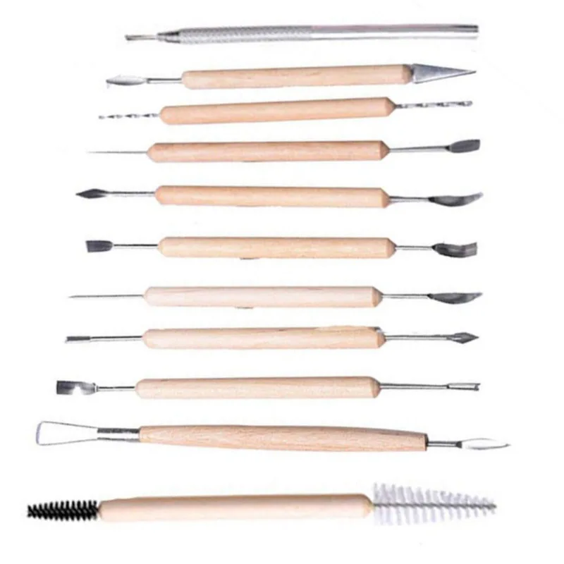 11 шт./компл. резьба искусственная сглаживающая восковая керамические