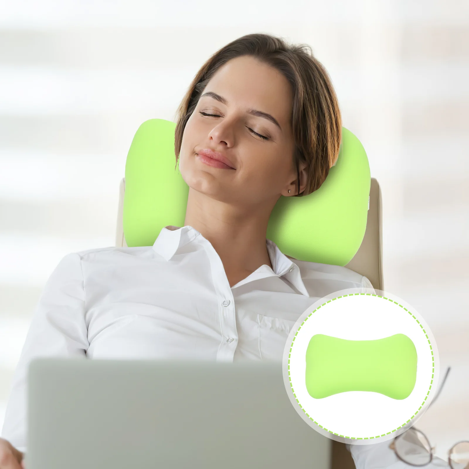 Купи Pillow Neck Camping Pillows Support Bone Travel Cushion Car Sleeping Cervical Rest Headrest Comfortable Airplane Portable за 265 рублей в магазине AliExpress