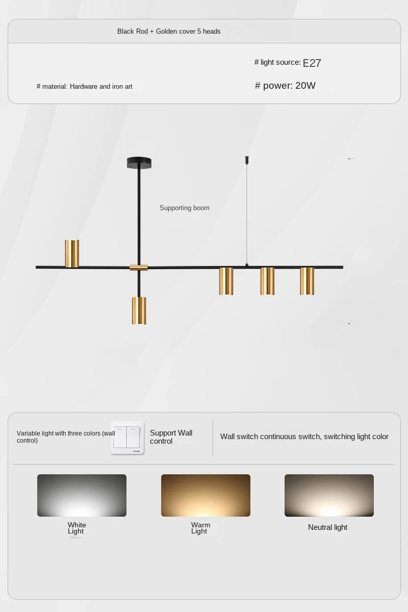 

Подвесные светильники Ludengchaoshi для кухни