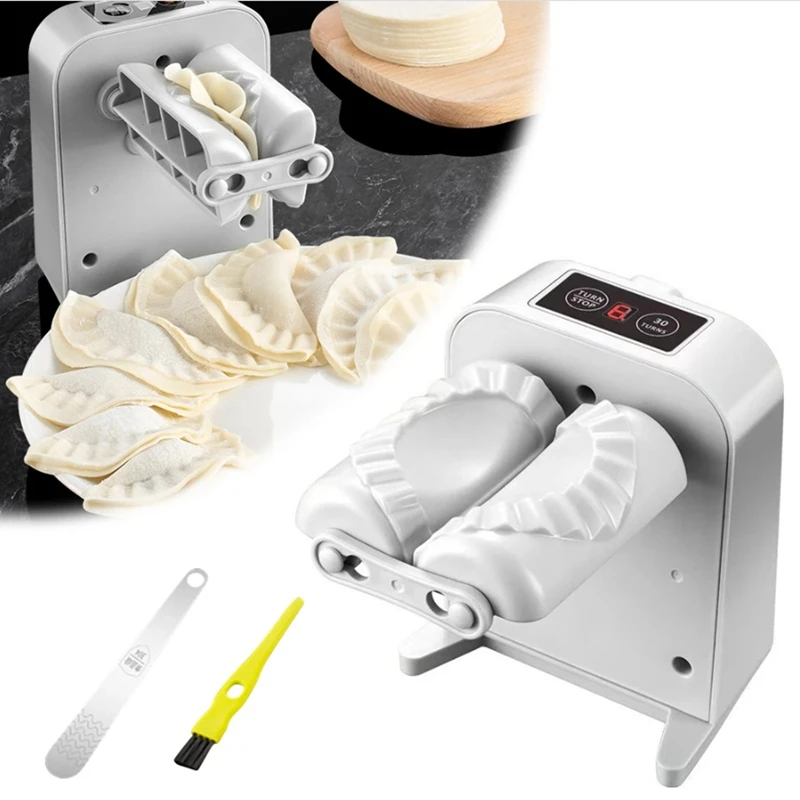 

Automatic Dumpling Mold Electric Dumplings Machine Home Pressing Dumpling Ravioli Skin Maker Kitchen Accessories