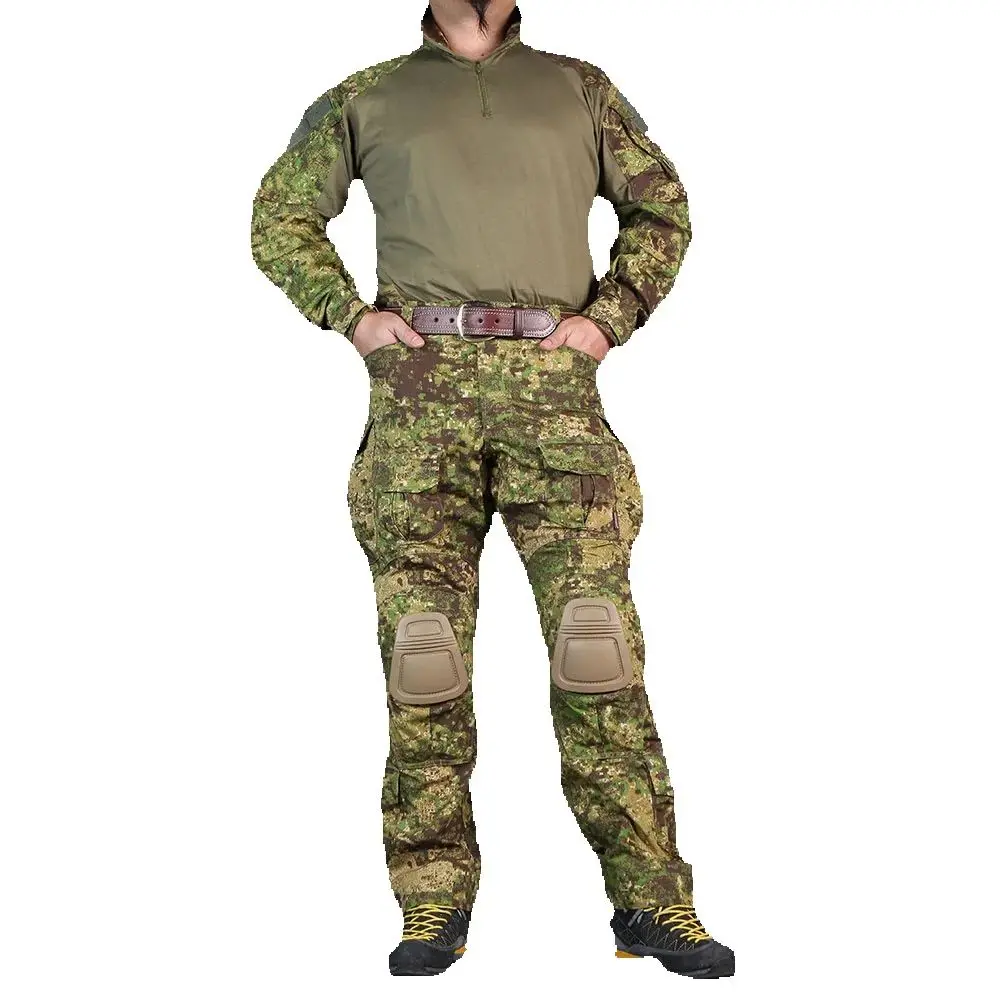Emersongear Tactical G3 Боевые рубашки Мужские камуфляжные топы Gen3 Футболка с длинным