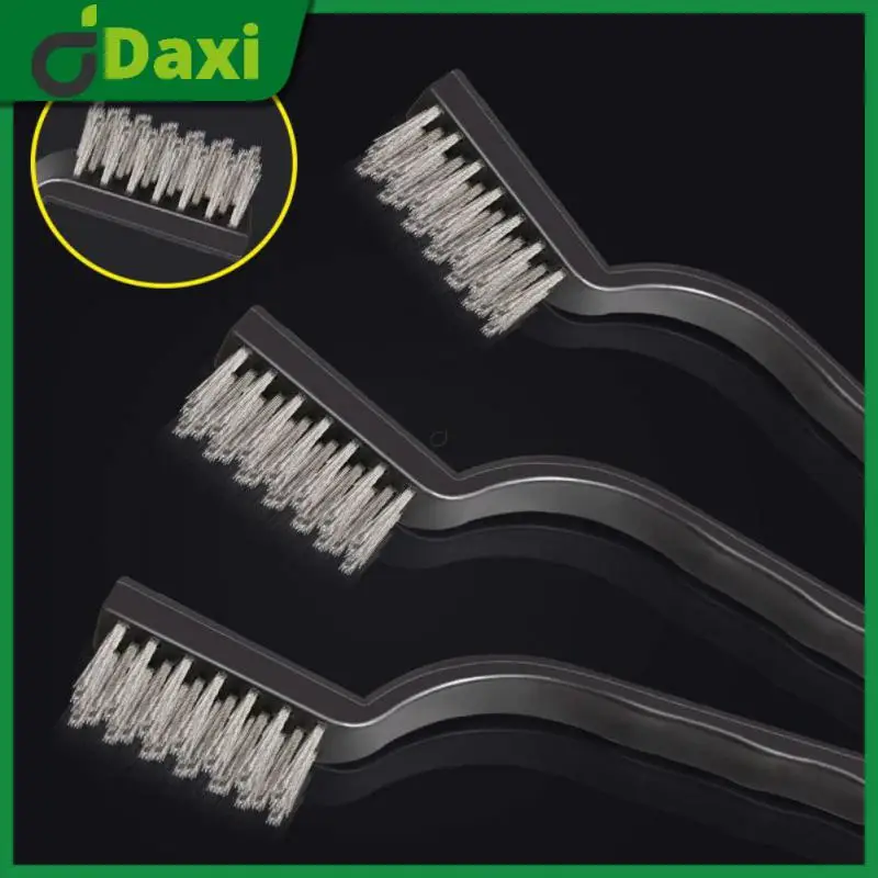

2/4/6PCS Polishing Removal Tool Stainless Steel Wire Brush Decontamination Cleaning Gas Stove Cleaning Wire Brush Small
