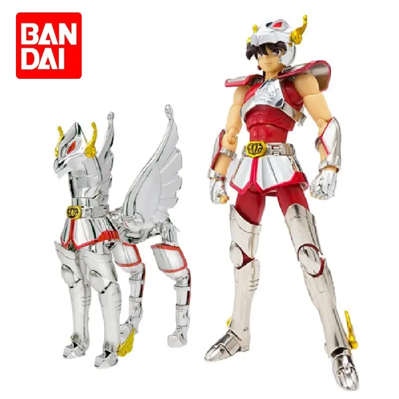 

Bandai Saint Seiya Myth Cloth EX Seiya Bronze Sacred Clothes Action Figure Anime Model Desktop Decorations Collectible Toy Gift