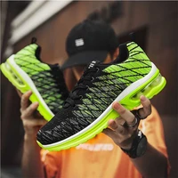 casual mens running shoes air cushion breathable lightweight fashion male tennis sneakers men lace up outdoor sports traienrs