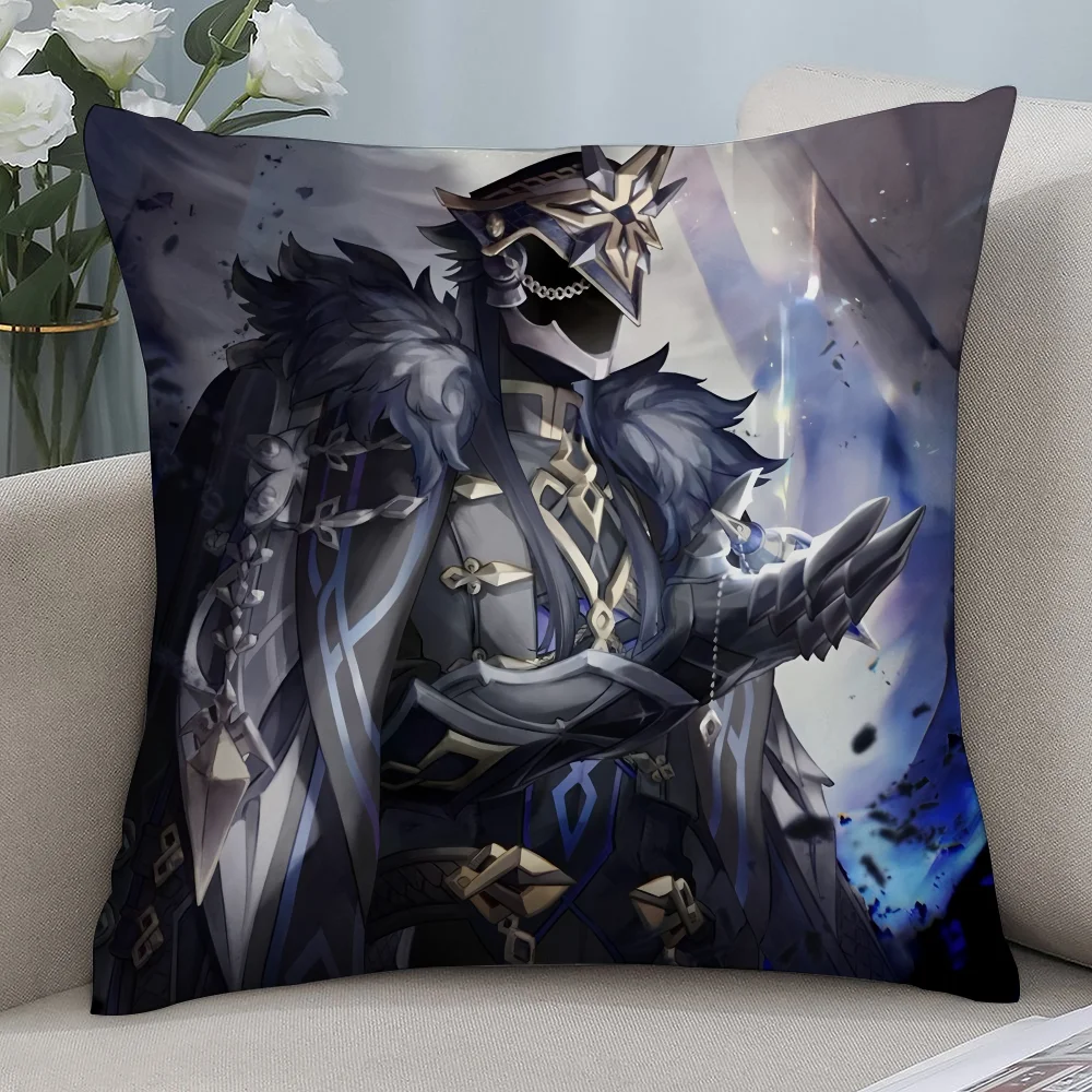 

Genshin Impact Capitano Thrain наволочка из полиэстера 40*40 см