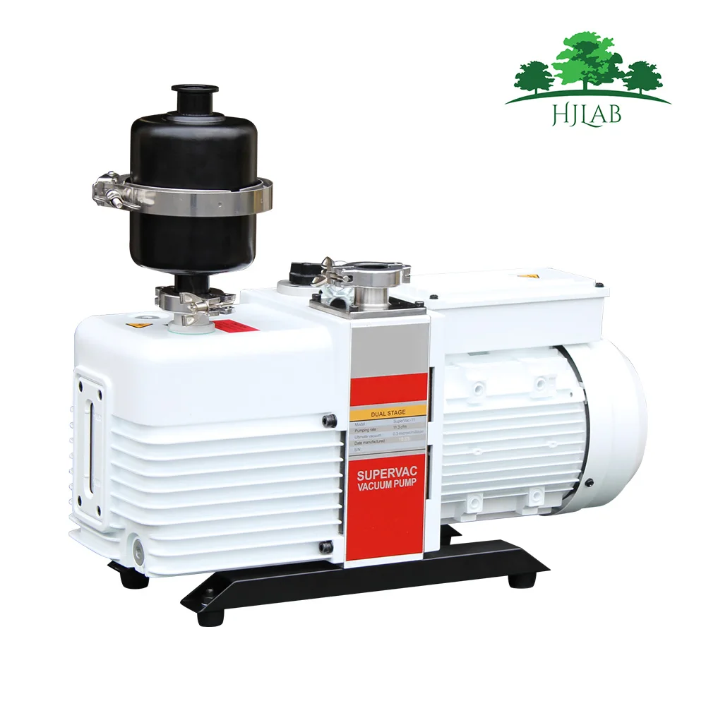 

Rotary Vane Vacuum Pump with 11.3 cfm and Corrosion-Resist 2-Stage Pump
