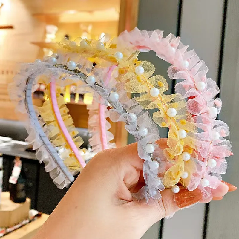 

1 шт., детский головной убор с жемчугом