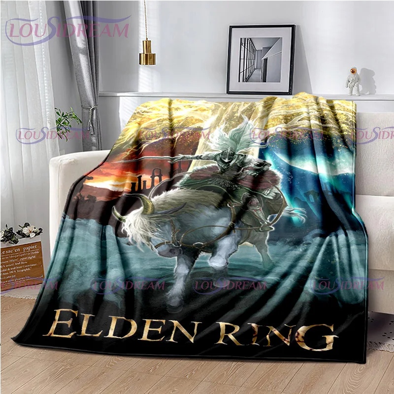 

Elden Ring Blanket Game Pattern Blanket Super Soft Four-Season Sofa Bed Blanket Comfortable and Warm Camping Blanket