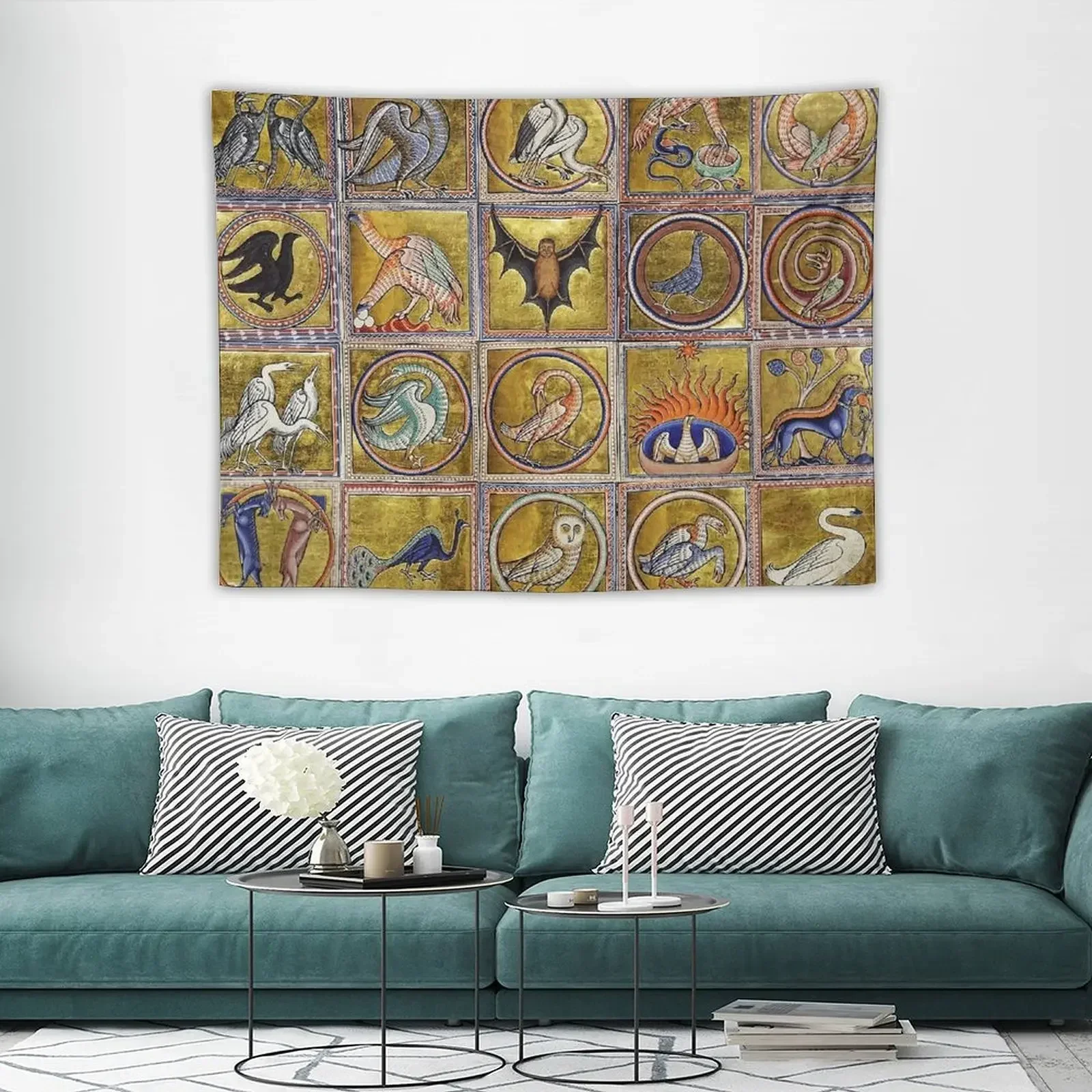 Гобелен Средневековый bestiary