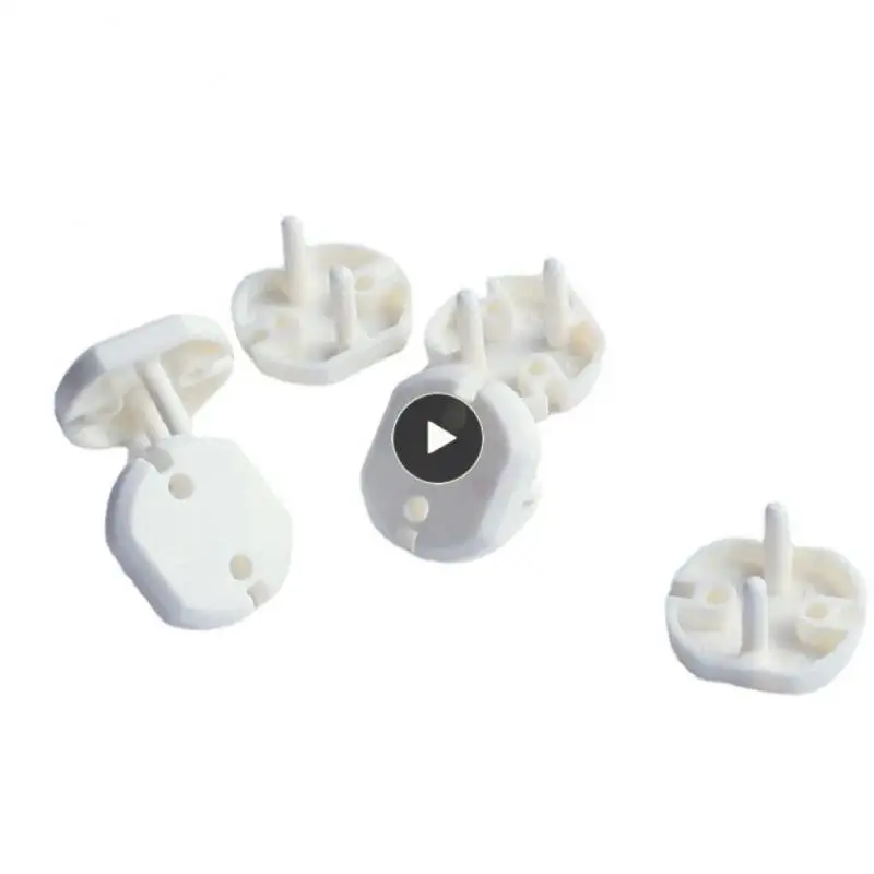 

European Standard Electric Socket Outlet Plug Protection Kids Sockets Cover Plugs 2-hole White Socket Protection Cover Abs