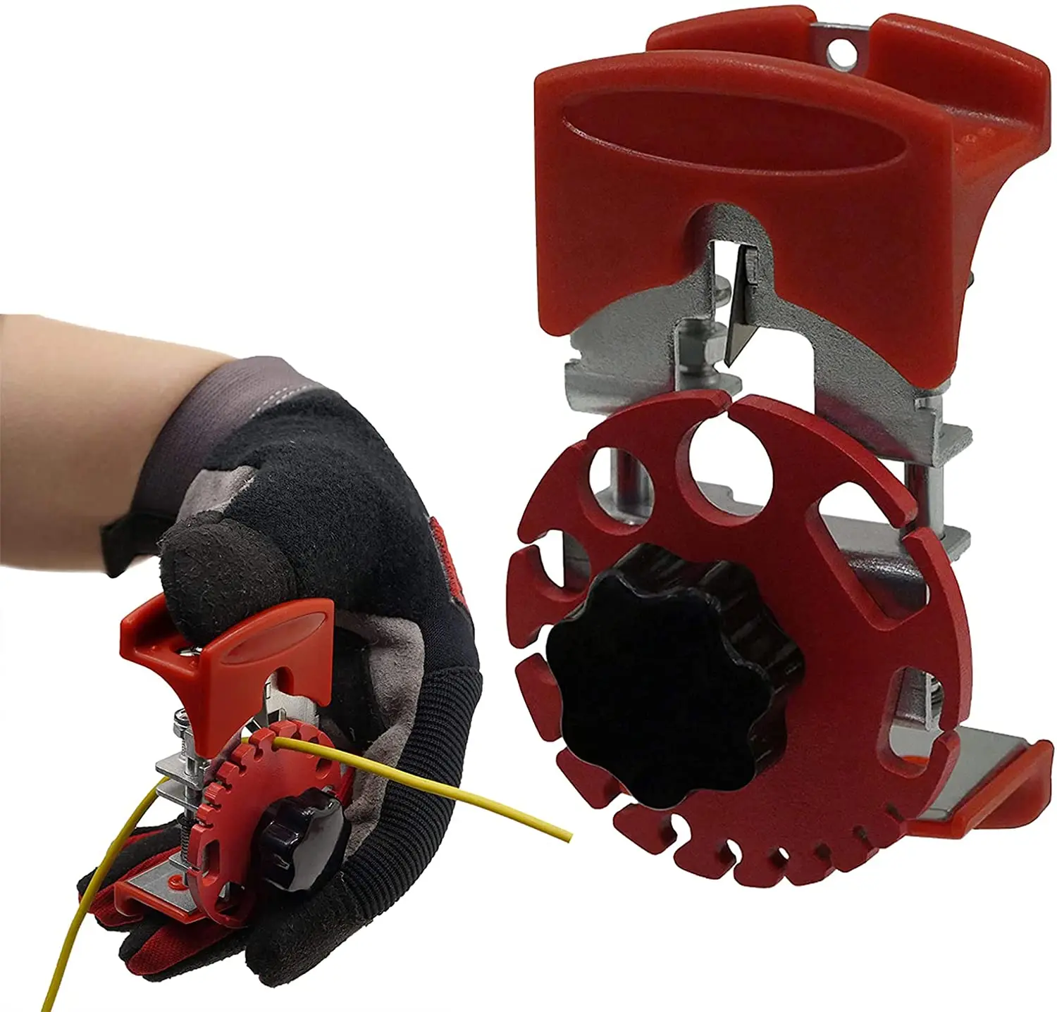 

Handheld Universal Wire Strippers Crimping Tools Quick Wire Strippers Portable Wire Cable Cutting Machine & BladeWire Stripper