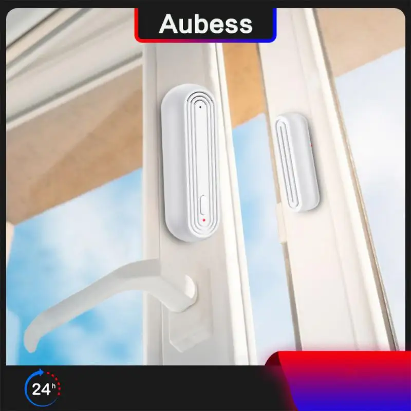 

Дистанционное управление через приложение, детектор окон Smart Life App толкает сигнал тревоги 90 дБ, громкая сирена, датчик двери, датчик низкого заряда батареи, оповещение о двери, магнитная сирена