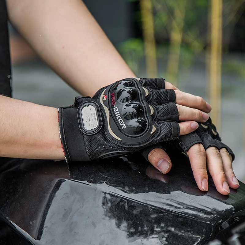 Motorcycle gloves PRO gloves Knight half finger racing gloves Off road gloves Comfortable, wear-resistant and breathable summer