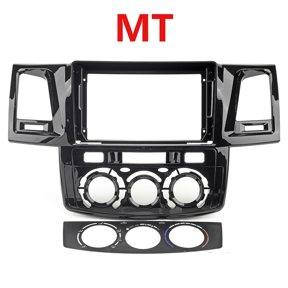 Рамка для Toyota Fortuner Hilux 2008-2014 Ac Mt 9 дюймов