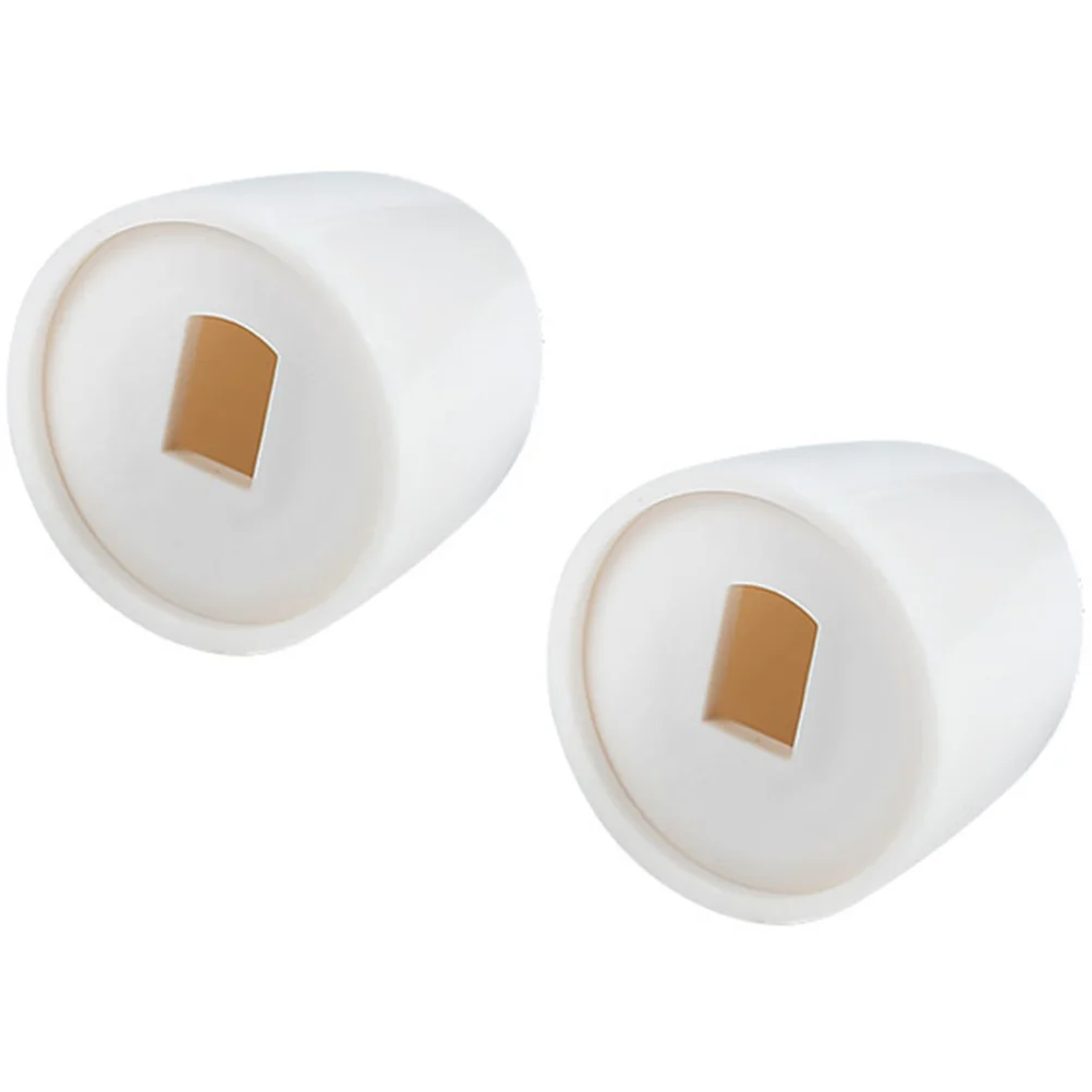 

Toilet Bowl Caps Plastic Round Push-on Bolt Screw Trim Cover Split Supplies Covers