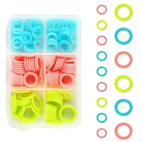 180pcs stitch loom knitting markers counter needle locking stitch markers for crocheting with storage box knitting accessories