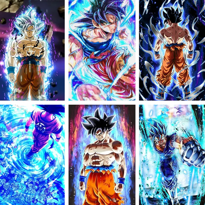 Алмазная 5D картина сделай сам из японского аниме Драконий жемчуг алмазная