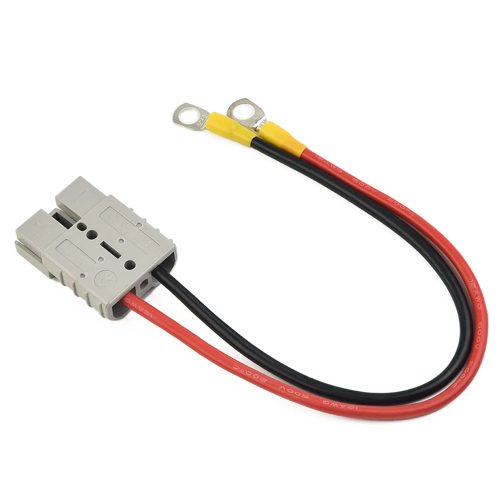 

50A For Anderson Plug Lead, Lug M8 Terminal Battery Charging Connector Cable, Suitable for Power Distribution Equipment