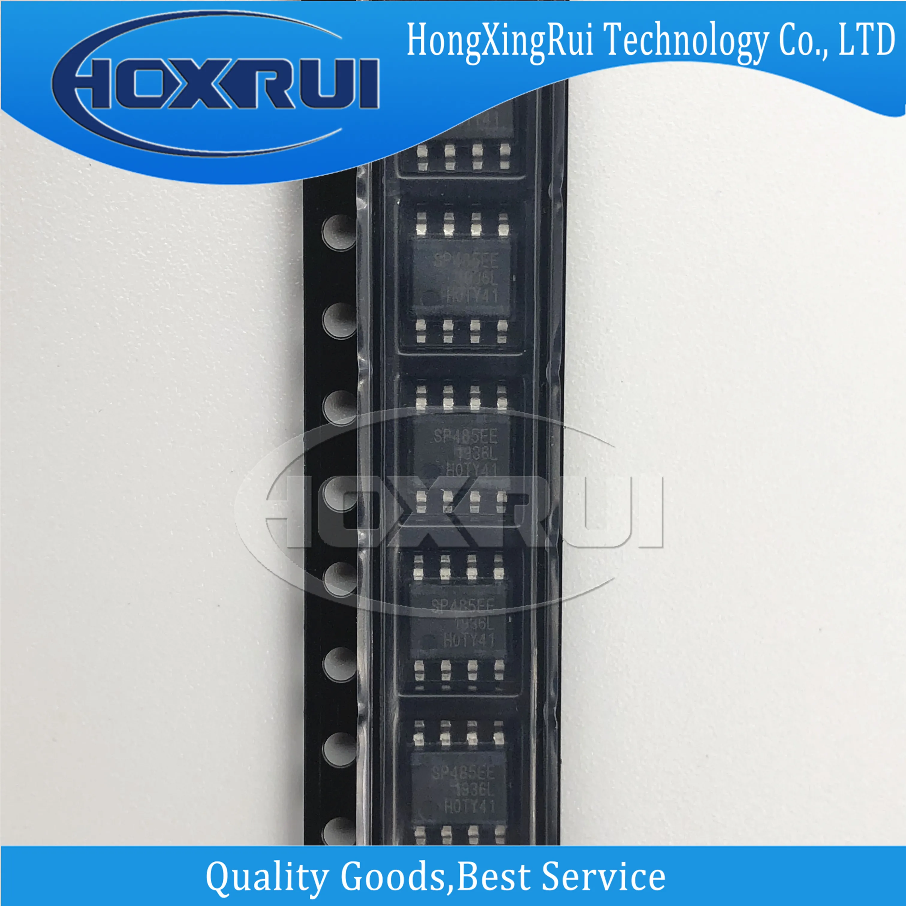 5 шт SP485EEN-L/TR SOP-8 SP485EE RS-485 Transceiver 10 Мбит/с, 5 В, Улучшенный низкий уровень электромагнитных помех, полудуплекс, 4,75 В ~ 5,25 в