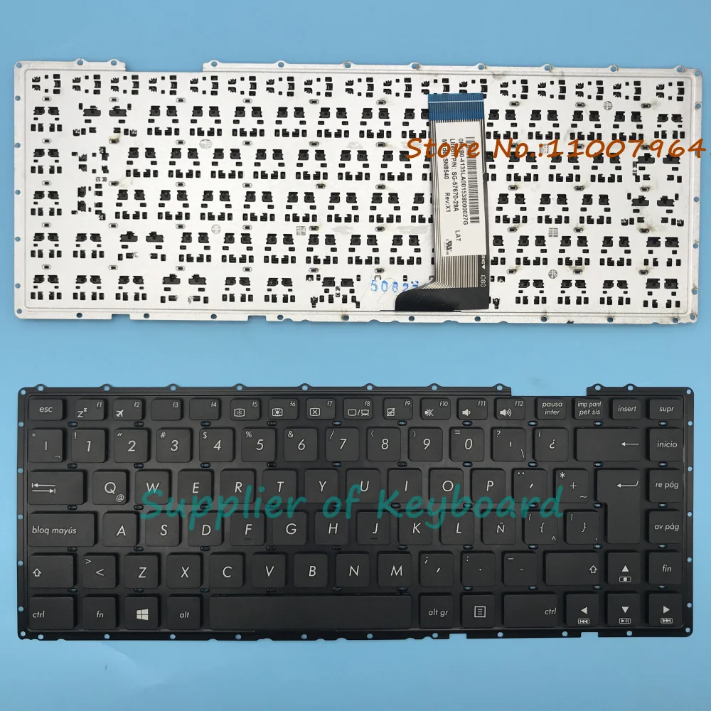 Новинка для ноутбука ASUS W419L F455 R409C R409E R409L R455L R455 R455LD A455 латинская испанская