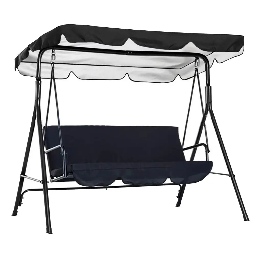 

Garden Swing Canopy Top Cover Waterproof Outdoor Swing Chair Hammock Canopy Roof Canopy Replacement Swing Chair Awning