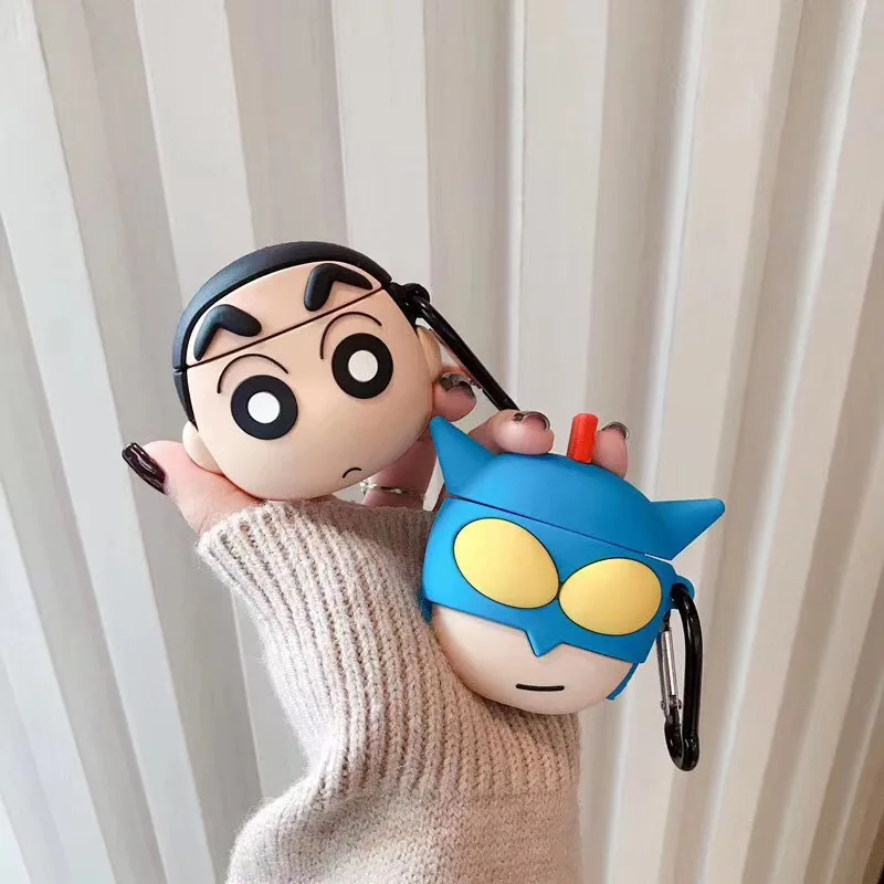 

Cute cartoon anime silicone sleeve Case for Airpods 1 2 3 Pro