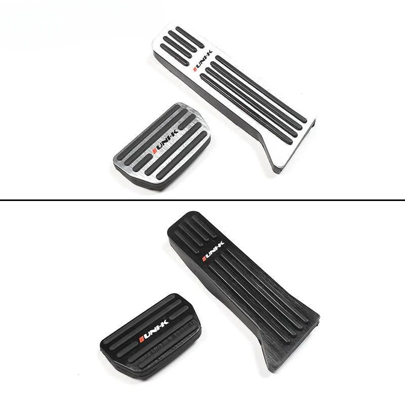 Автомобильная педаль акселератора из нержавеющей стали нескользящая тормоза